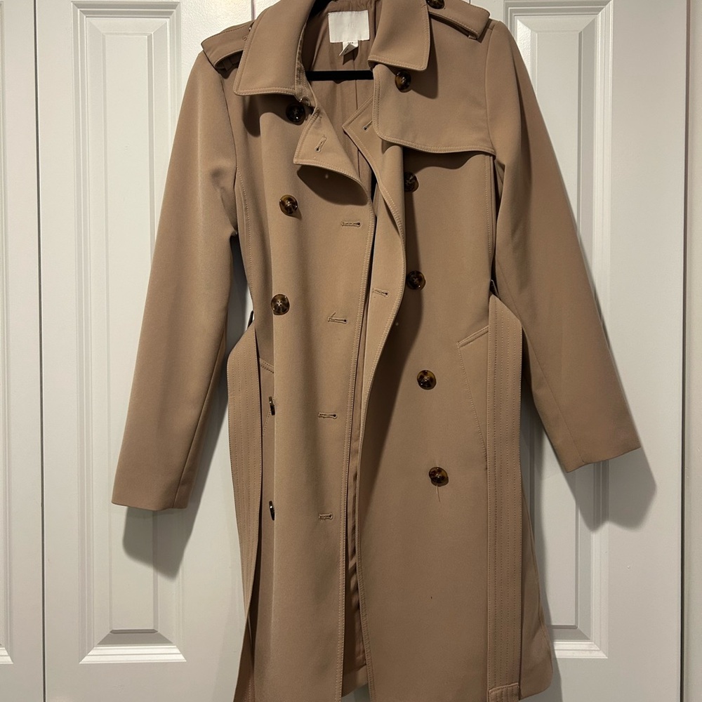 Classic Tan Trench Coat